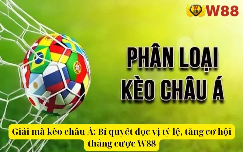 Giải mã kèo châu Á Bí quyết đọc vị tỷ lệ, tăng cơ hội thắng cược W88